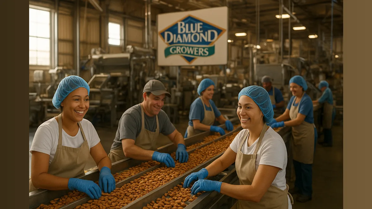 Blue Diamond's New Twist: Sacramento Plant Keeps 90 Jobs Amid Closure Plans!