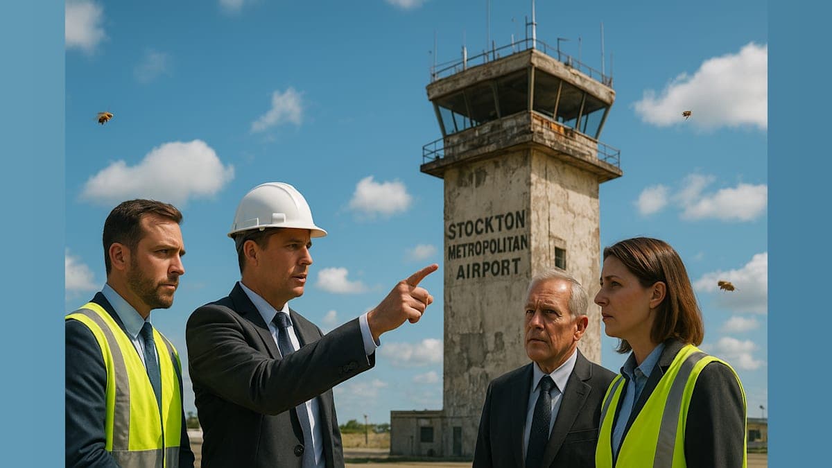 Yellow Jackets in the Control Tower: Why Stockton Airport's 70-Year-Old Tower Needs an Upgrade