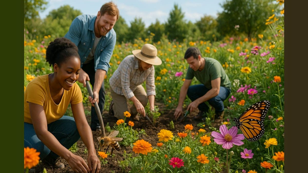 Buzzing Back to Life: How Communities are Reviving Our Pollinators