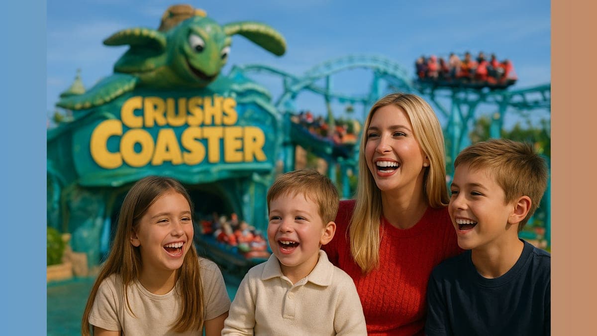 Ivanka Trump Hits Disneyland Paris Amidst Her Dad's Shocking Threats to Iran!
