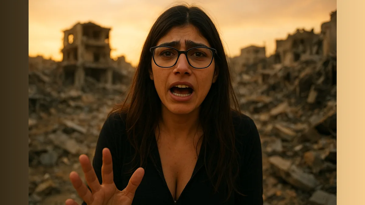 Mia Khalifa Slams the U.S. and Israel: The Heartbreaking Reality Behind the Headlines