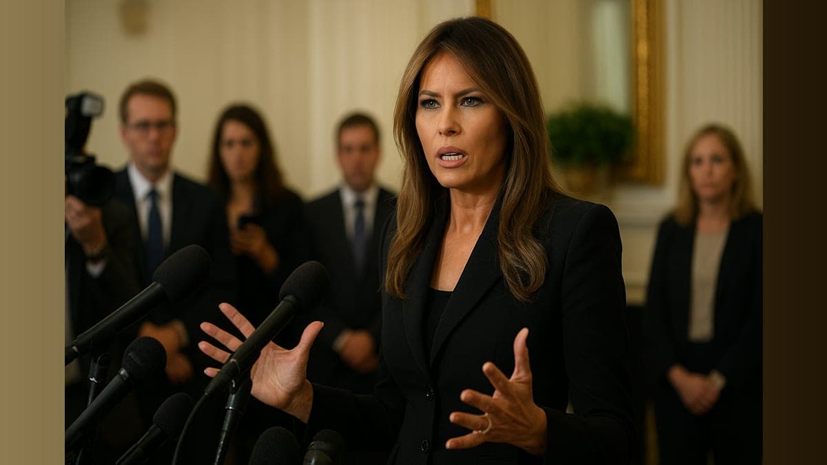 Melania Trump Pushes Back: "I Never Met Donald Through Epstein!"