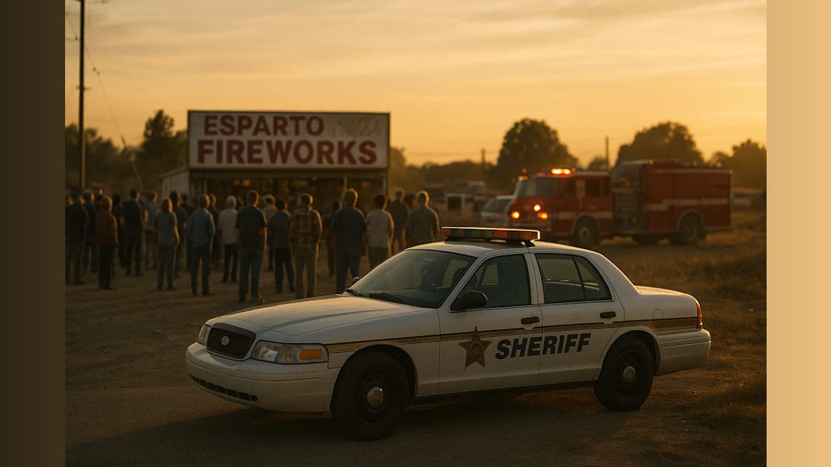 Shocking Esparto Fireworks Explosion: Three Arrested in a Neglected Tragedy