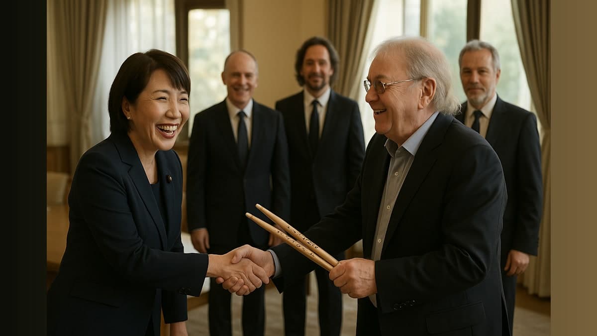Deep Purple's Surprise Jam Session with Japan's Superfan Prime Minister!