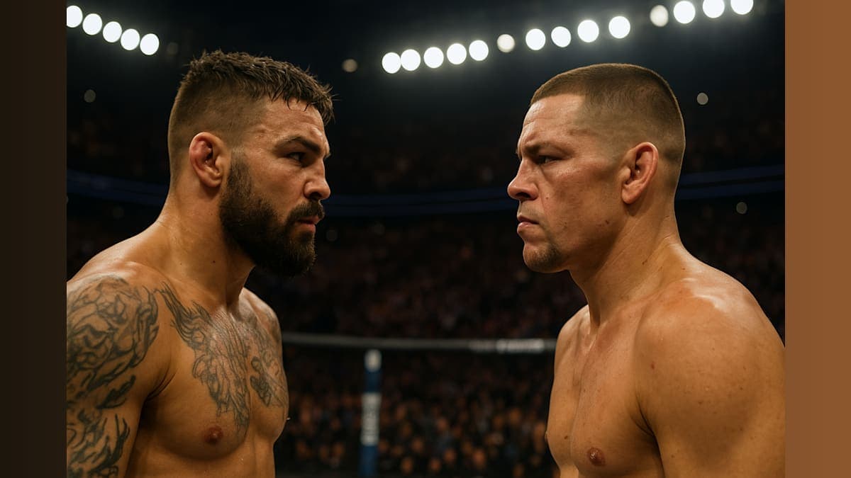 Battle of the Brawlers: Mike Perry and Nate Diaz Gear Up for an Epic Showdown!