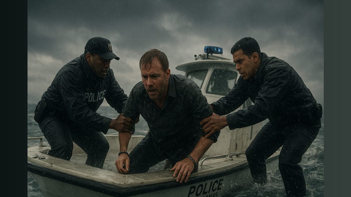 Caught in the Storm: Husband Falls Overboard While Searching for Missing Wife