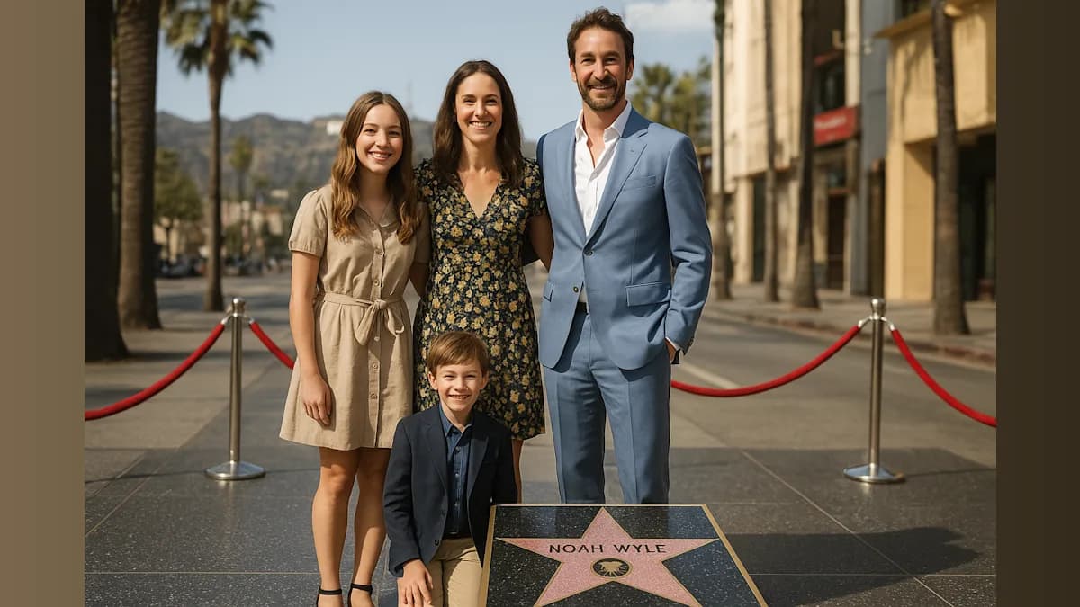 Noah Wyle’s Heartfelt Hollywood Walk of Fame Moment With His Family