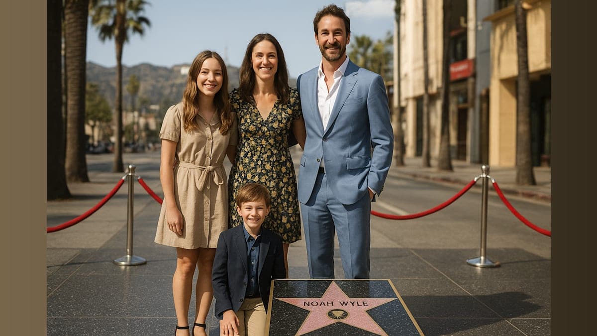 Noah Wyle’s Heartfelt Hollywood Walk of Fame Moment With His Family
