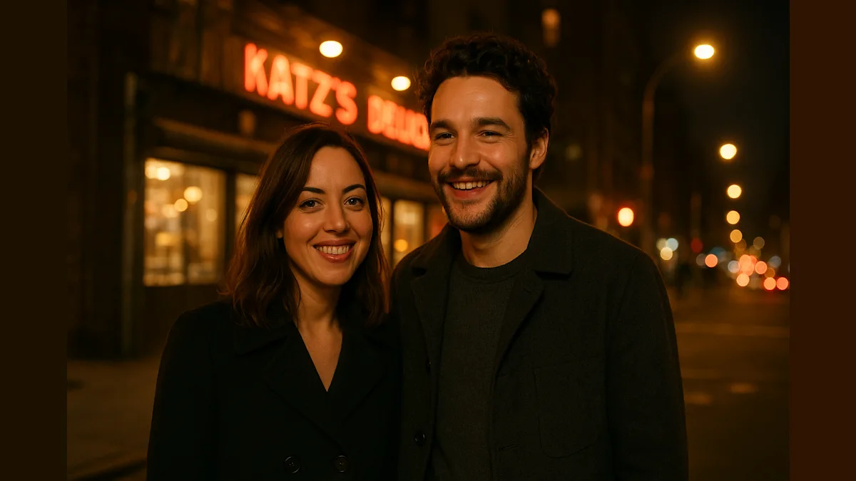 Aubrey Plaza and Christopher Abbott's Baby Bliss: Smiles and Surprises in NYC!
