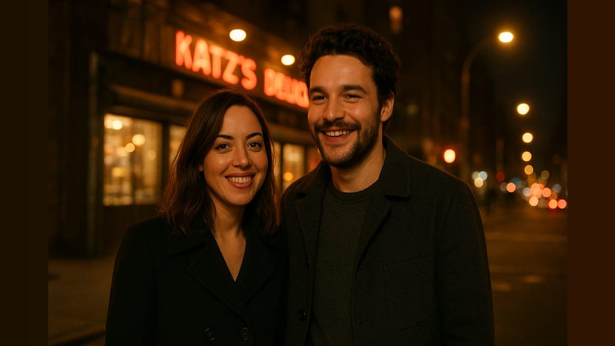 Aubrey Plaza and Christopher Abbott's Baby Bliss: Smiles and Surprises in NYC!
