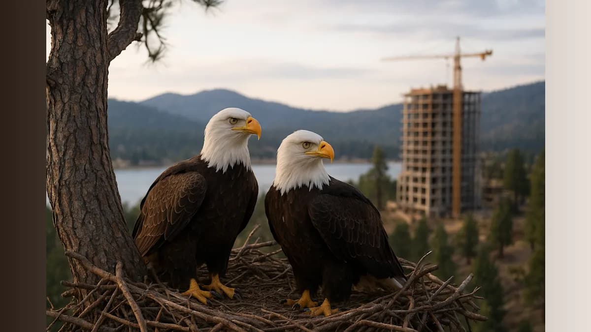 Eagles in Peril: Will Jackie and Shadow Have to Move Out for Moon Camp?