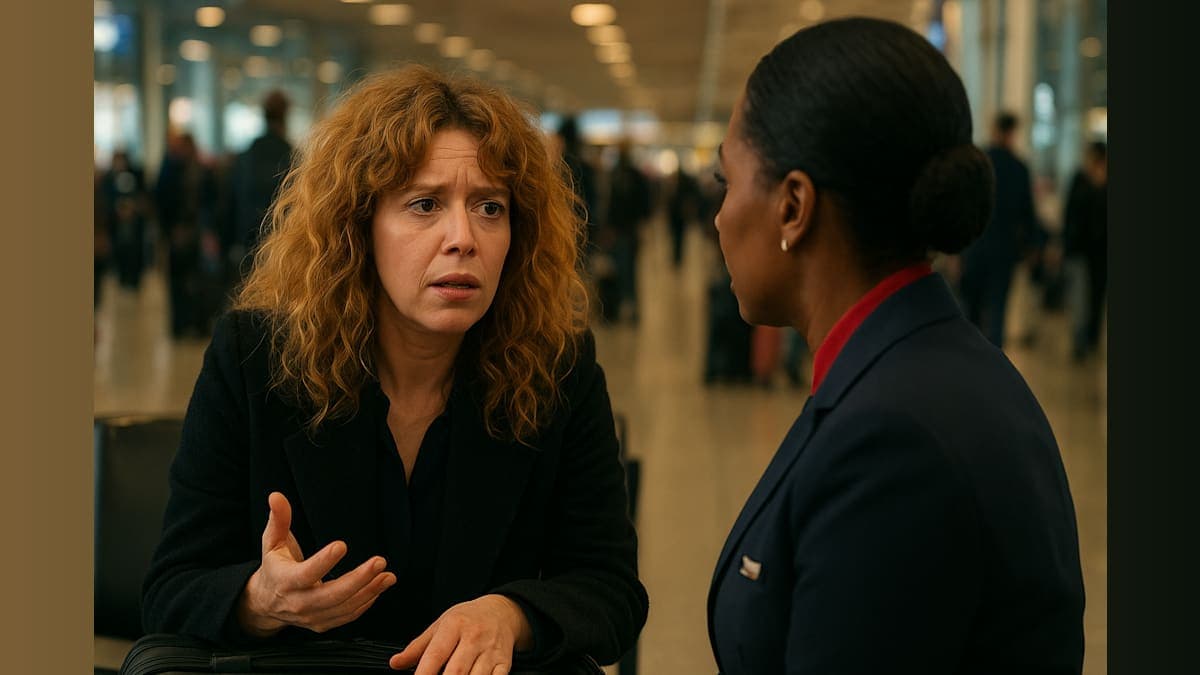 Natasha Lyonne’s Flight From Glamour to ICE: A Hilarious Tale of Airport Drama