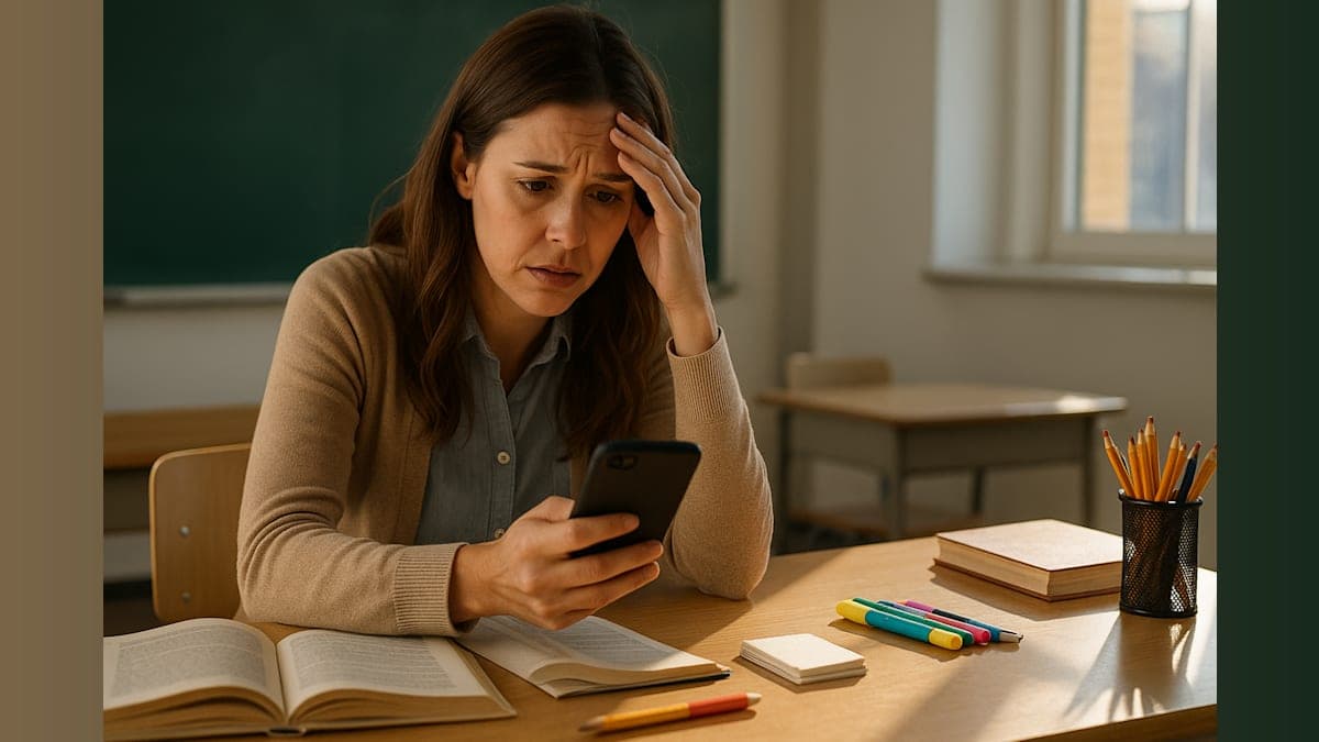 Teacher or Troublemaker? The Shocking Texts Stirring Up Scandal