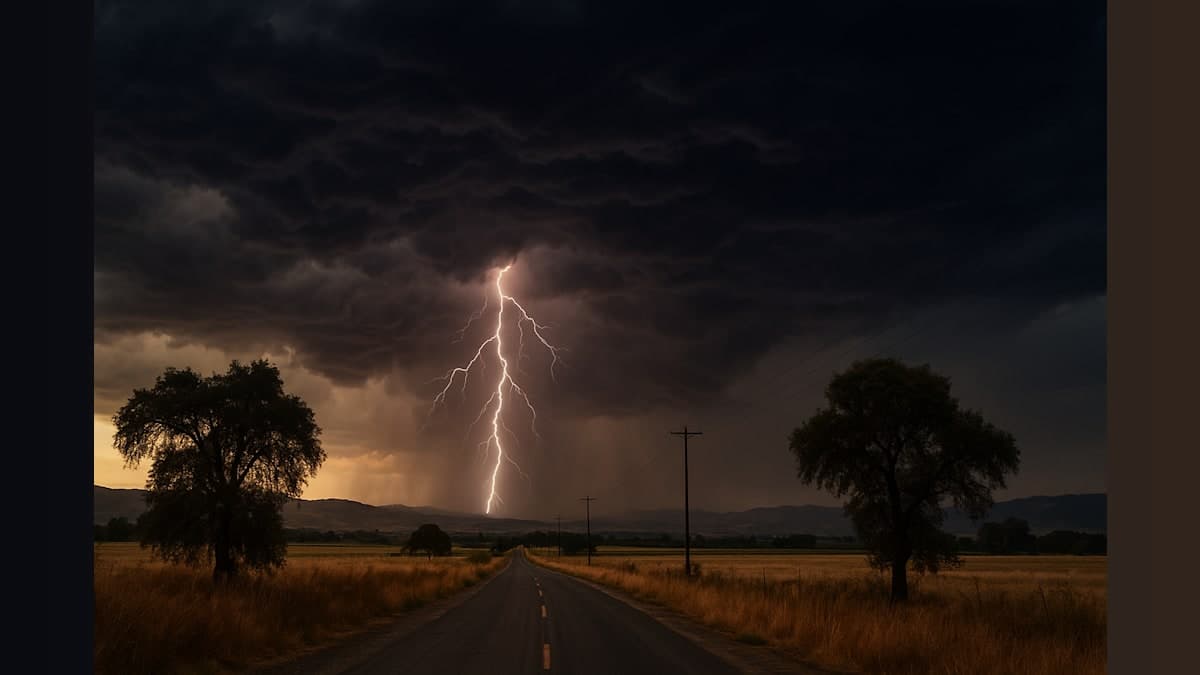 Get Ready to Hail! Thunderstorm Warning for San Joaquin and Stanislaus Counties