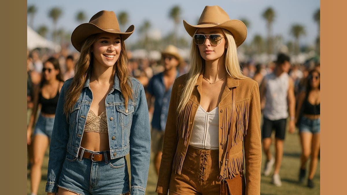 Yeehaw! Celeb Cowboy Chic Steals the Spotlight at Coachella