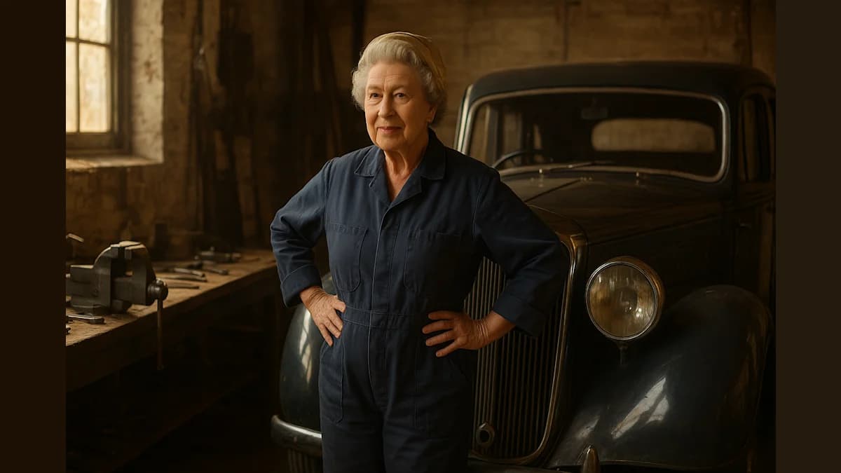 Queen Elizabeth II: The Queen Who Made History with Corgis, Coupons, and Cars!
