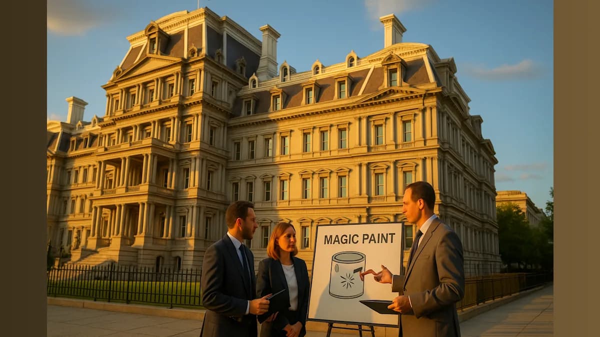 Trump's 'Magic Paint' Proposal: A Bright Idea or a Recipe for Disaster?