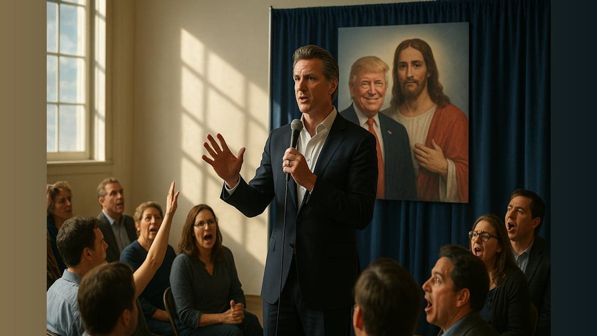 When Politics Gets Personal: Newsom's Jab at Trump Takes a Controversial Turn