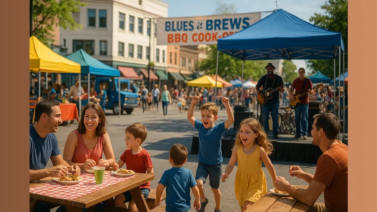 Sizzling Fun Awaits: Fairfield's Blues, Brews, and BBQ Cook-off Returns!