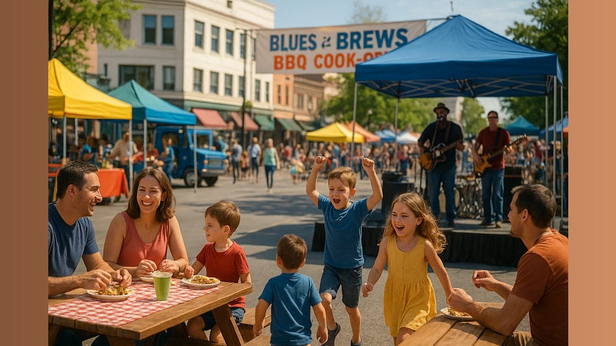 Sizzling Fun Awaits: Fairfield's Blues, Brews, and BBQ Cook-off Returns!