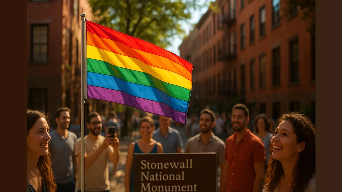 Pride Takes Flight: Stonewall National Monument Welcomes Back LGBTQIA+ Flag