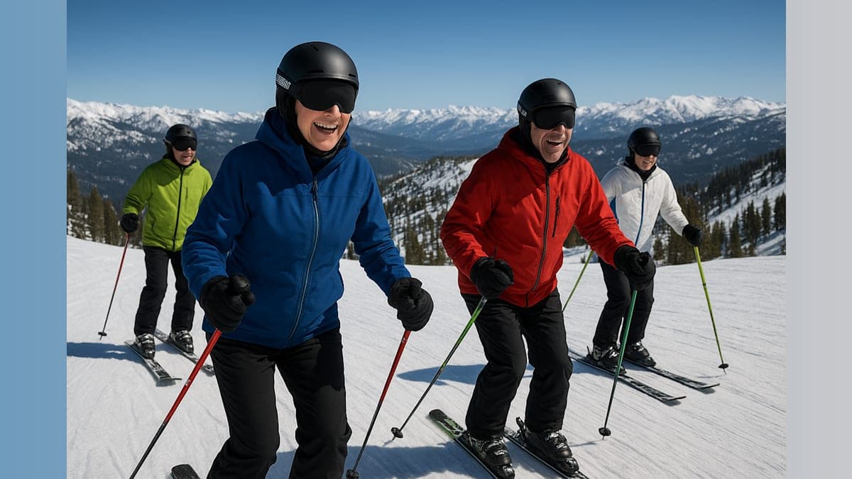 Adventure Unseen: Blind Skiers Take on the Slopes at Palisades Tahoe