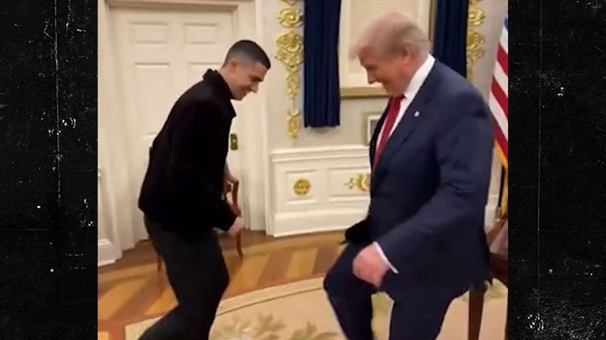 Trump Takes a Kick in the Oval: Soccer Sorcery with Ronaldo!