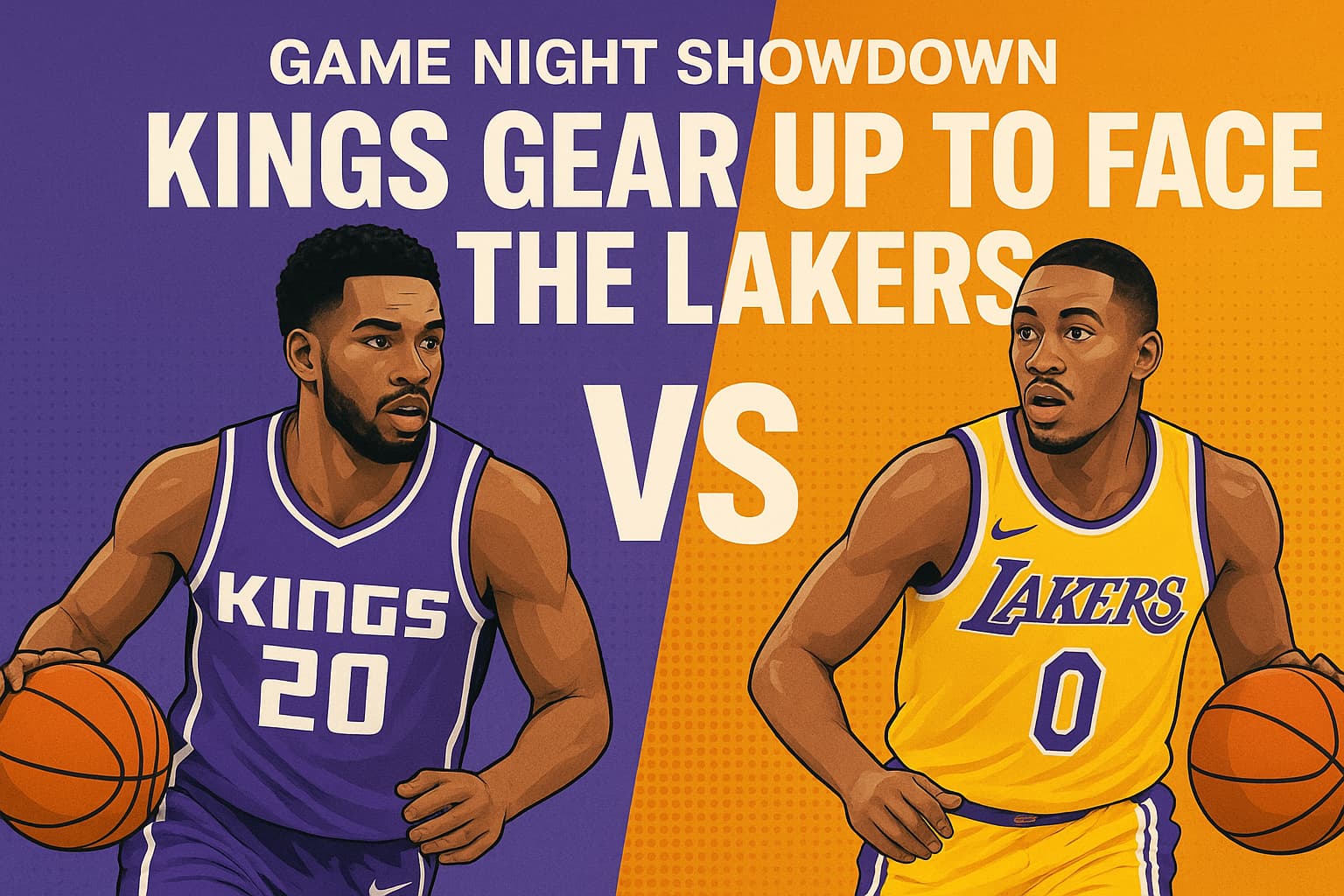 Game Night Showdown: Kings Gear Up to Face the Lakers