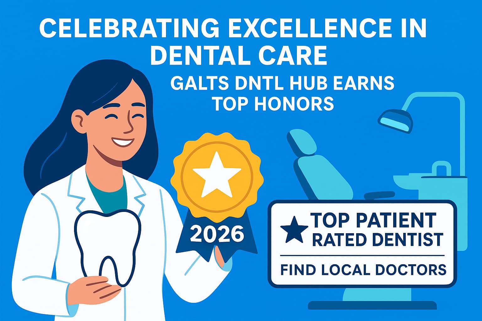 Celebrating Excellence in Dental Care: Galt's DNTL Hub Earns Top Honors