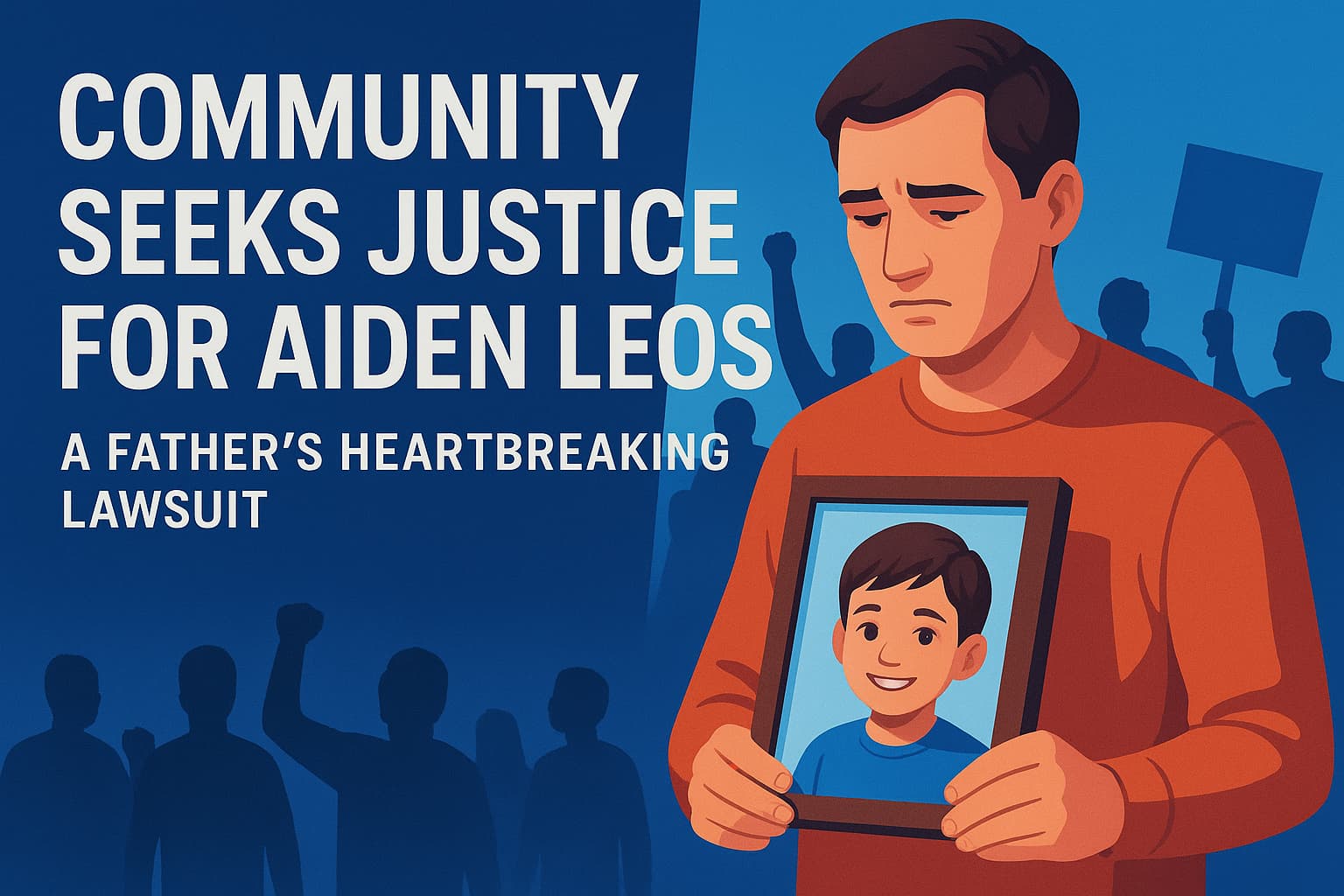 Community Seeks Justice for Aiden Leos: A Father's Heartbreaking Lawsuit