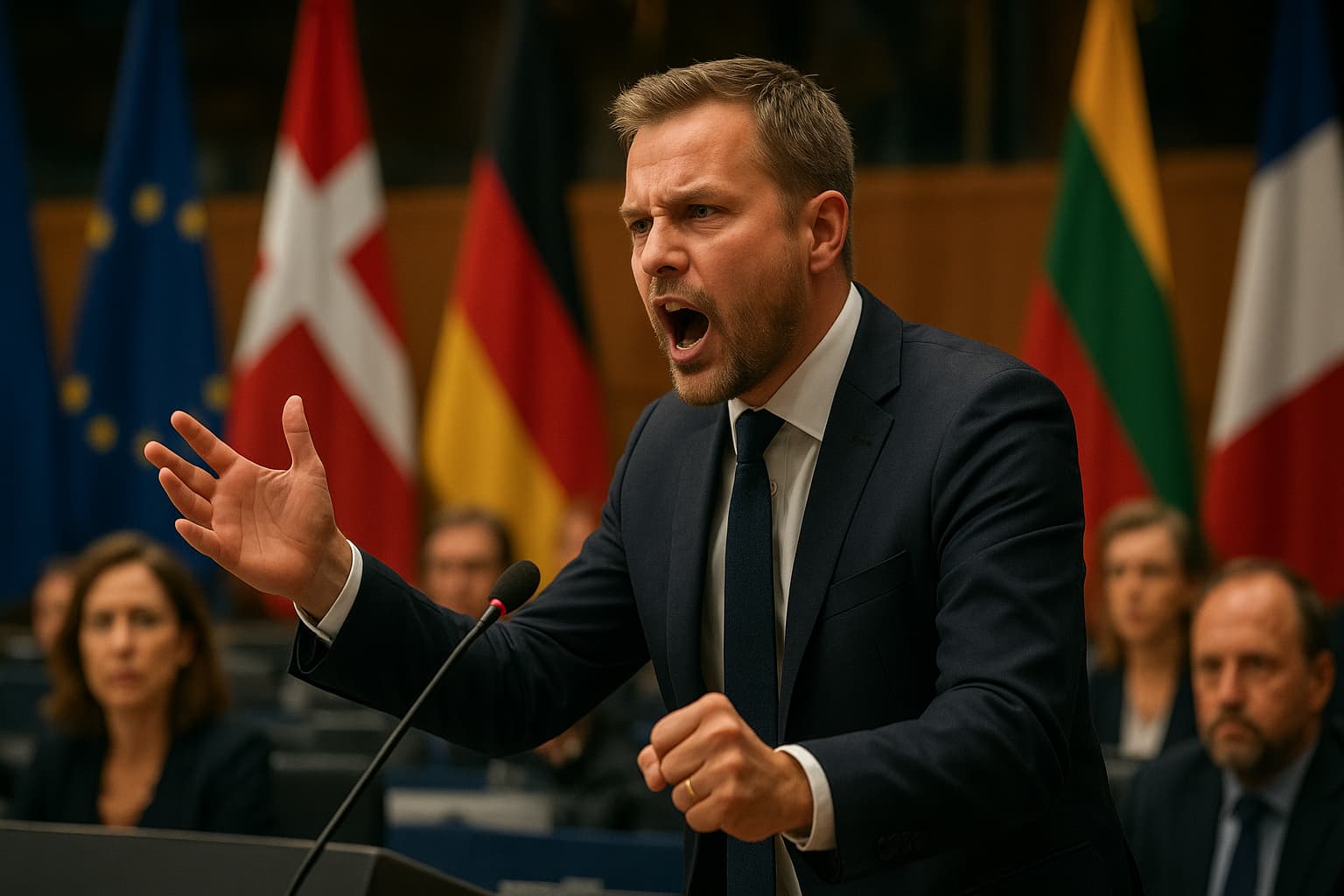Danish Politician Delivers Shocking F-Bomb to Trump: Parliament Drama Unfolds!