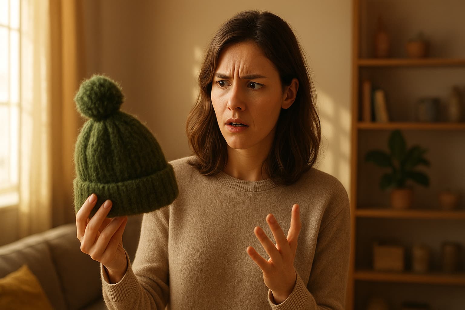 When a Green Hat Turns Brown: The Color Mystery That’s Baffling TikTok
