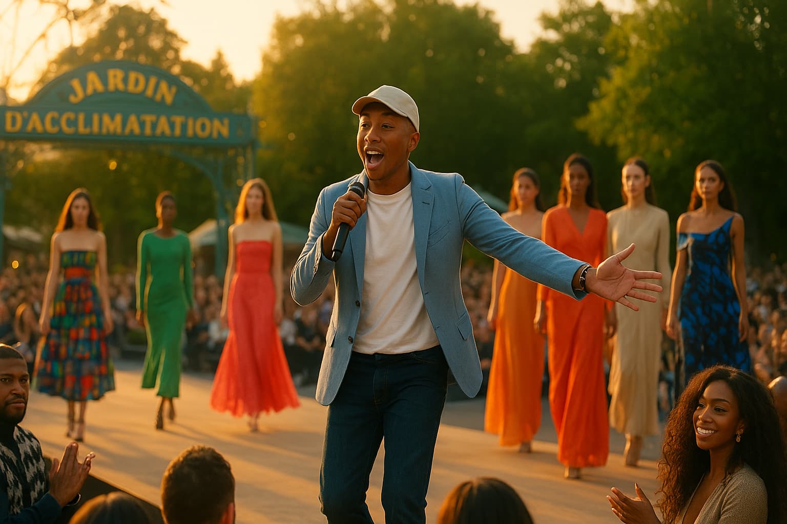 Pharrell's Luxe Lair: A Night of Fashion, Fame, and Fresh Beats in Paris
