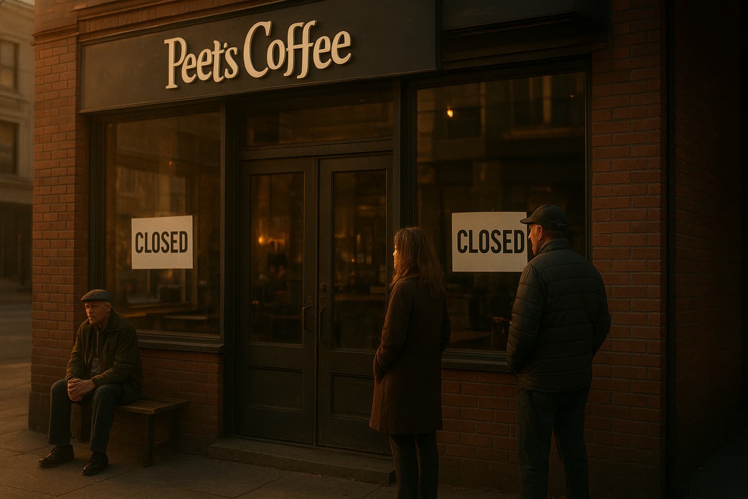Peet’s Coffee Takes a Bitter Sip: Multiple San Francisco Stores Set to Close!