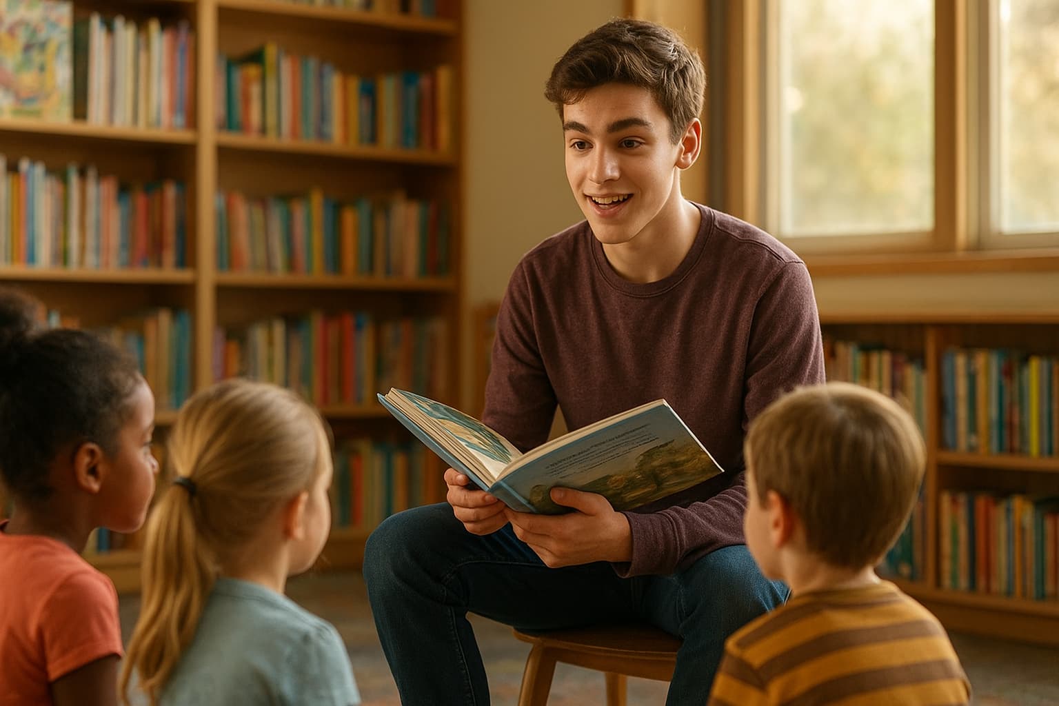 Teenager Gives Back: How One High Schooler is Fighting Book Deserts with a Podcast and 8,000 Donated Books!