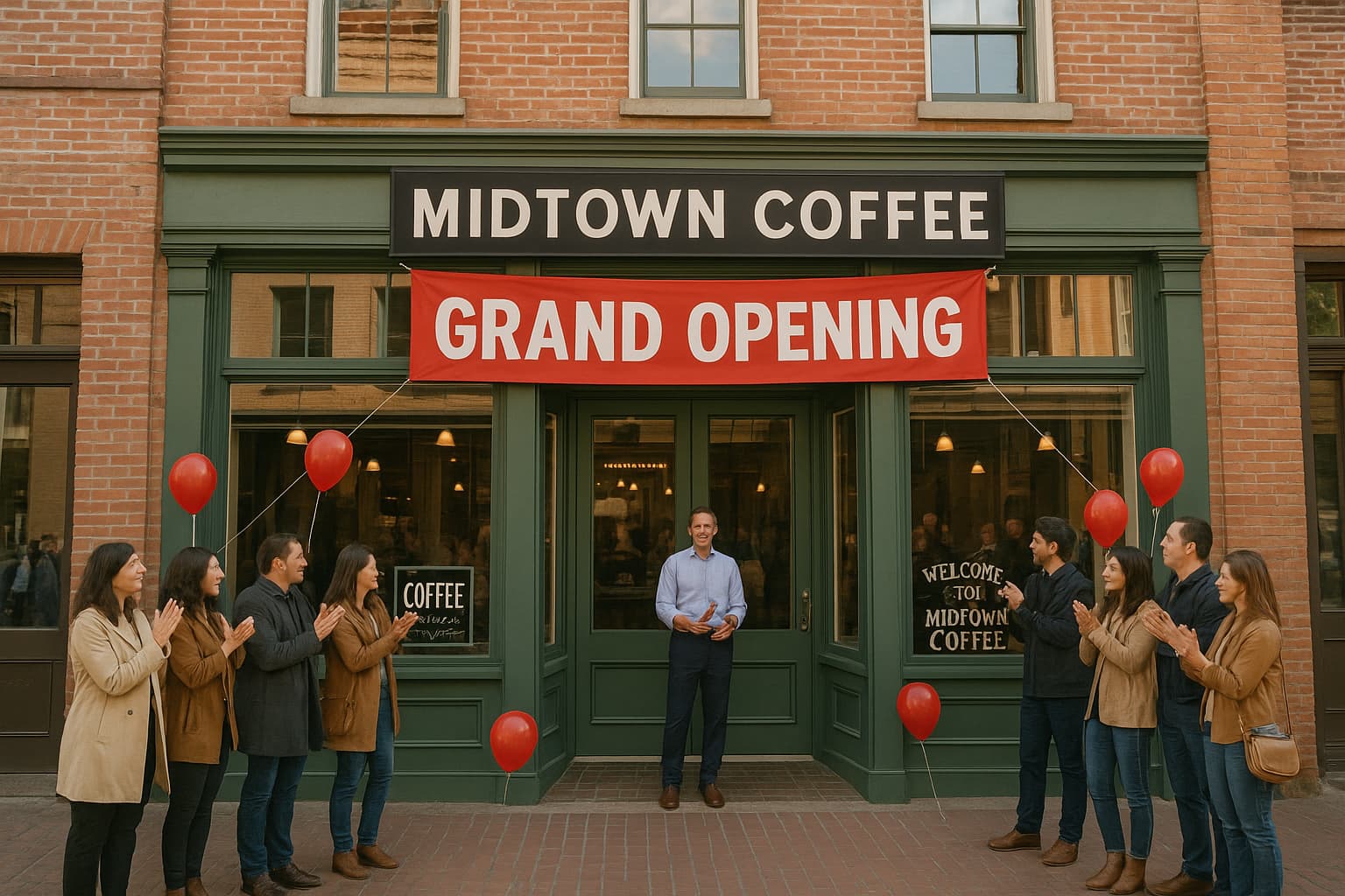 Midtown Coffee Grand Opening
