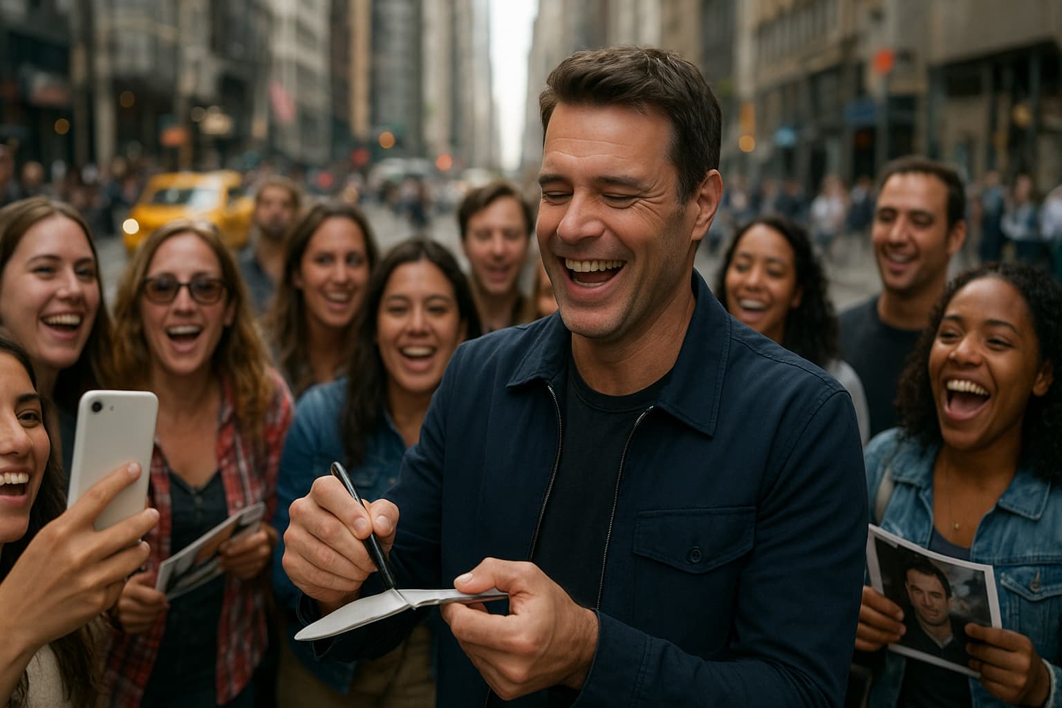 Scott Foley’s Knife-Signing Shenanigans: A 'Scream' Reunion to Remember!