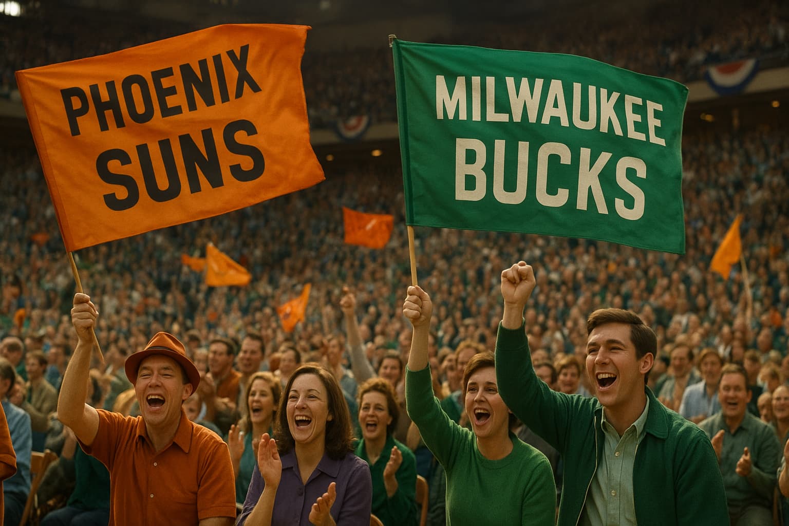 A Slam Dunk in History: How the Bucks and Suns Rose to Fame!