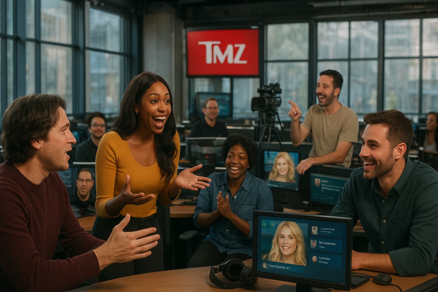 Step Inside TMZ: Catch the Drama, Banter, and Breaking News Live!