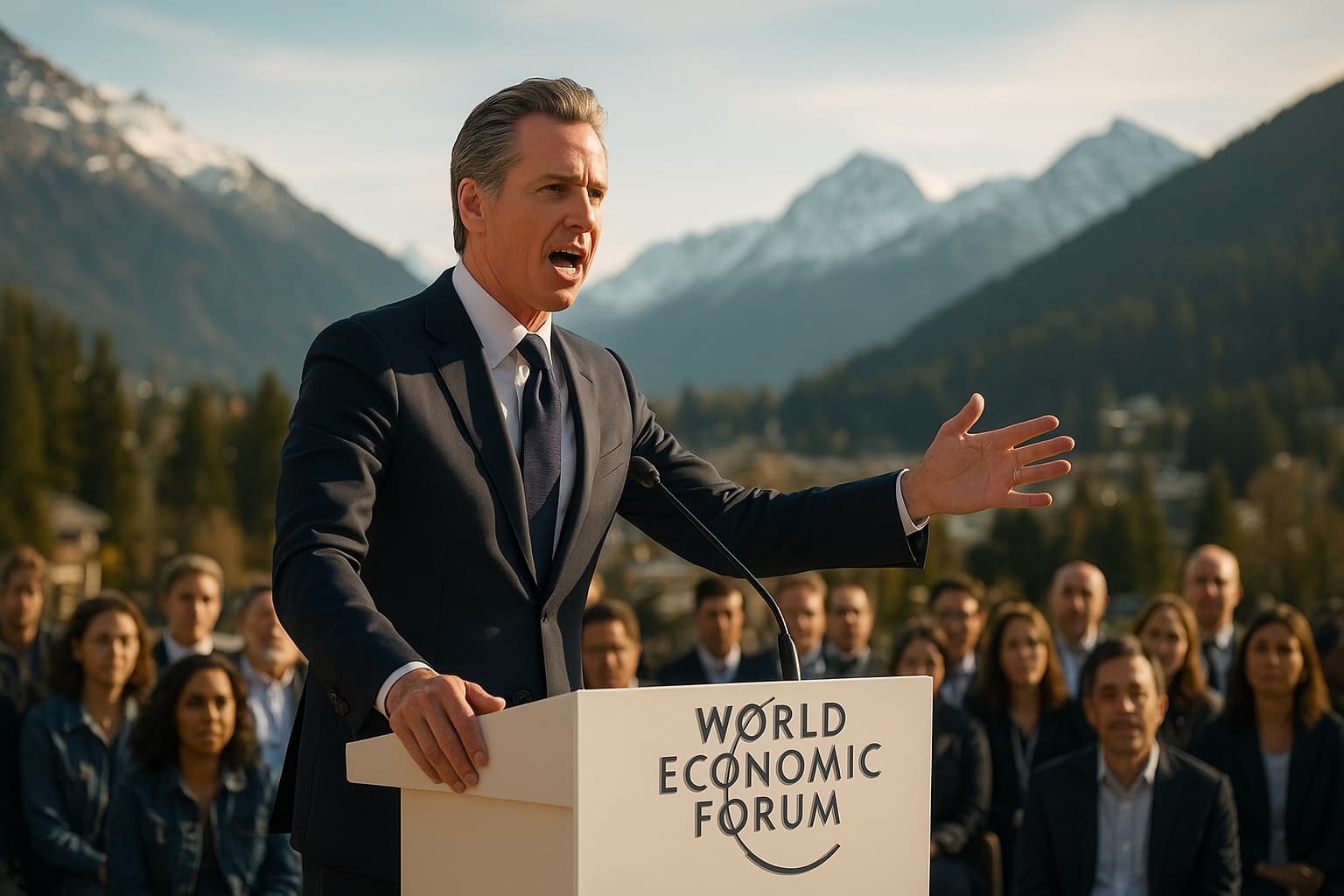 Dueling Governors: Newsom's Davos Debacle and Trump Tensions Unleashed