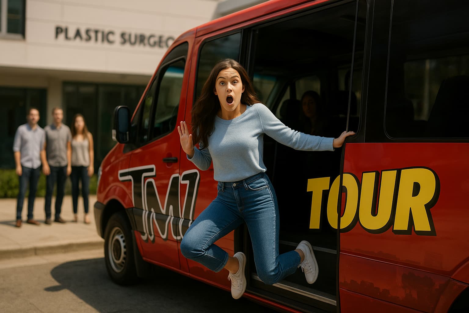 Caught Between Scalpels and Snapshots: Alix Earle's TMZ Tour Bus Escape!