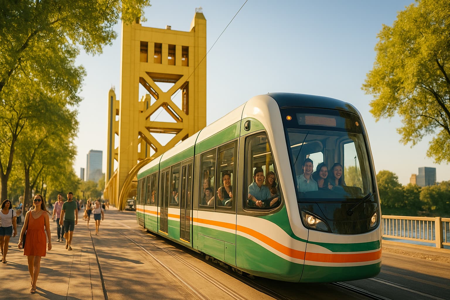 Tower Bridge to Get a New Ride: Sacramento’s Streetcar Project is Finally Rolling!