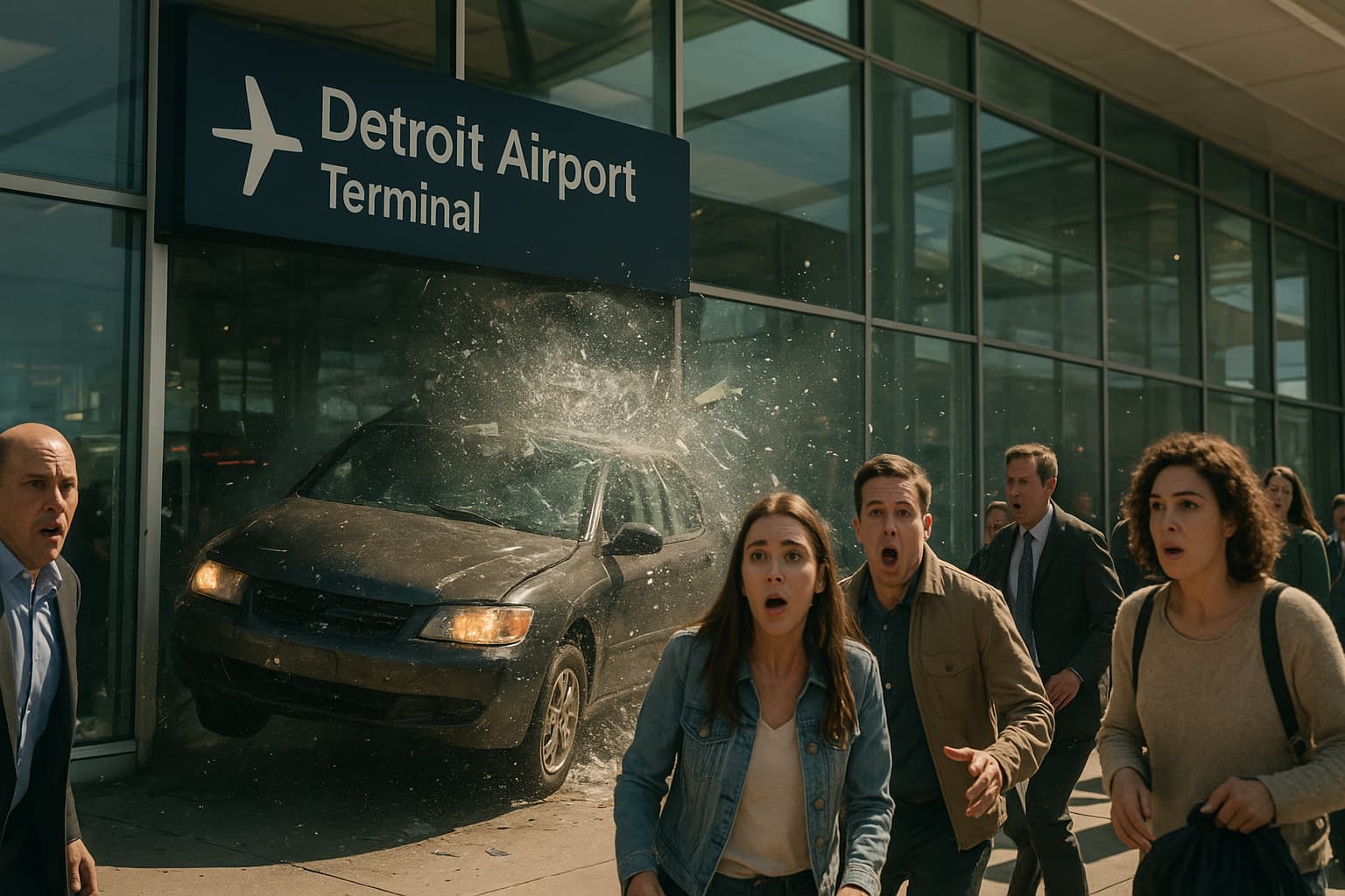 Detroit Airport Gets a New Ride, and Not in the Terminal!