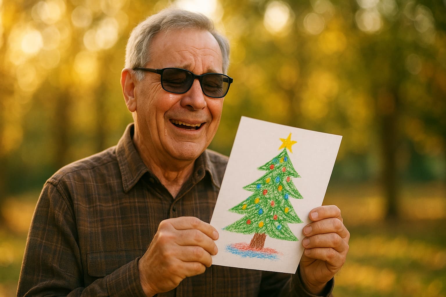 Colorblind Dad Sees Colors for the First Time at 61, and You Won’t Believe His Reaction!