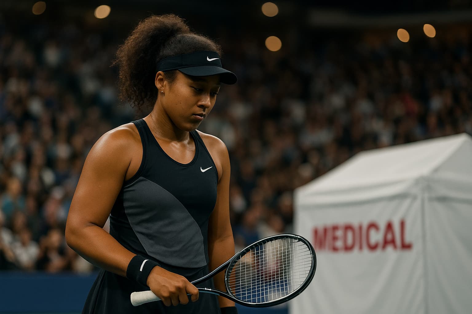 Osaka's Heartbreak: Injured Star Withdraws from Australian Open Before Key Match