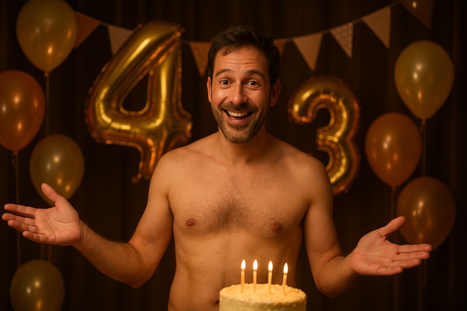Guess the Shirtless Star: A Birthday Mystery You Can't Miss!