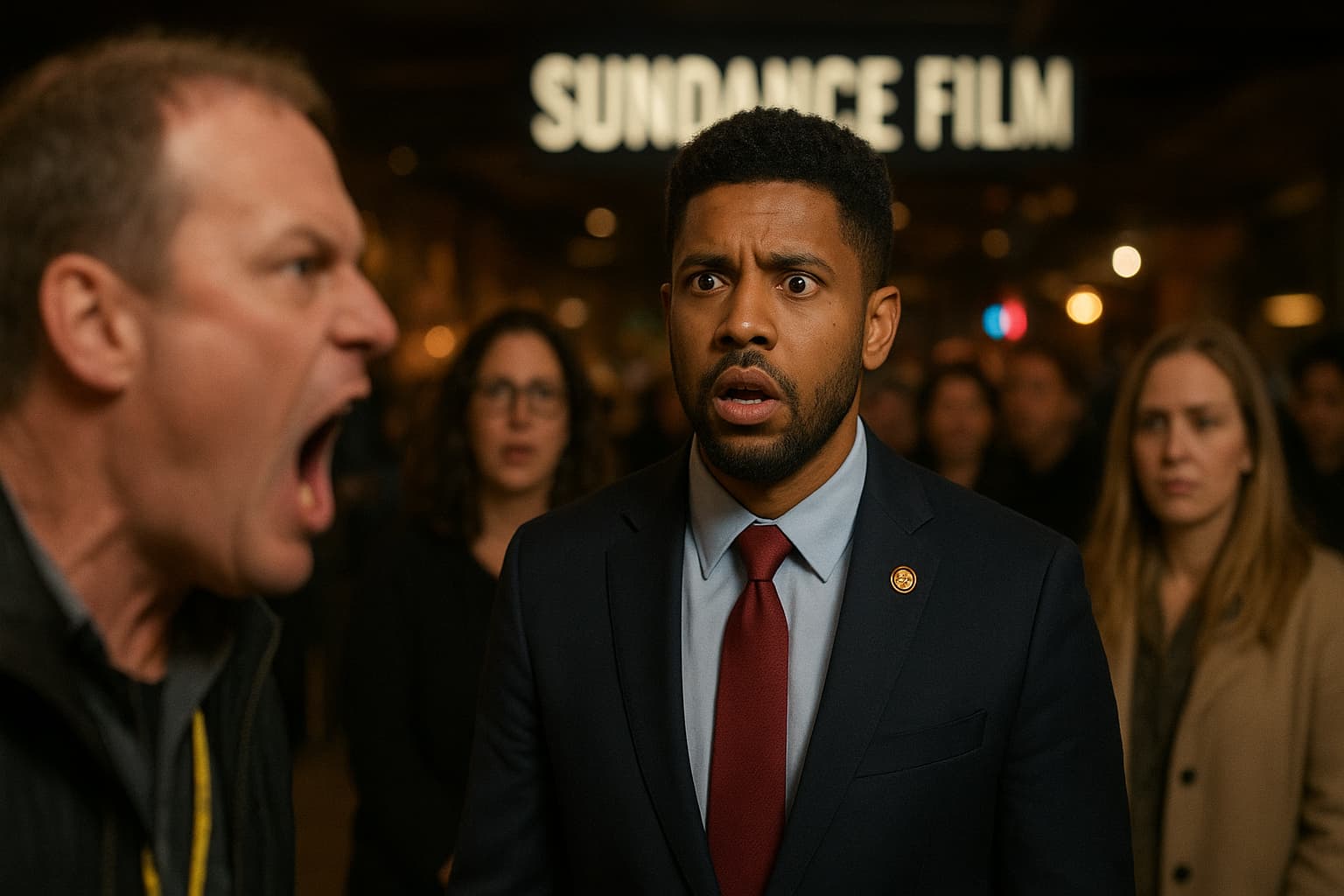 Sundance Shocker: Congressman Frost Assaulted Amid Celebration