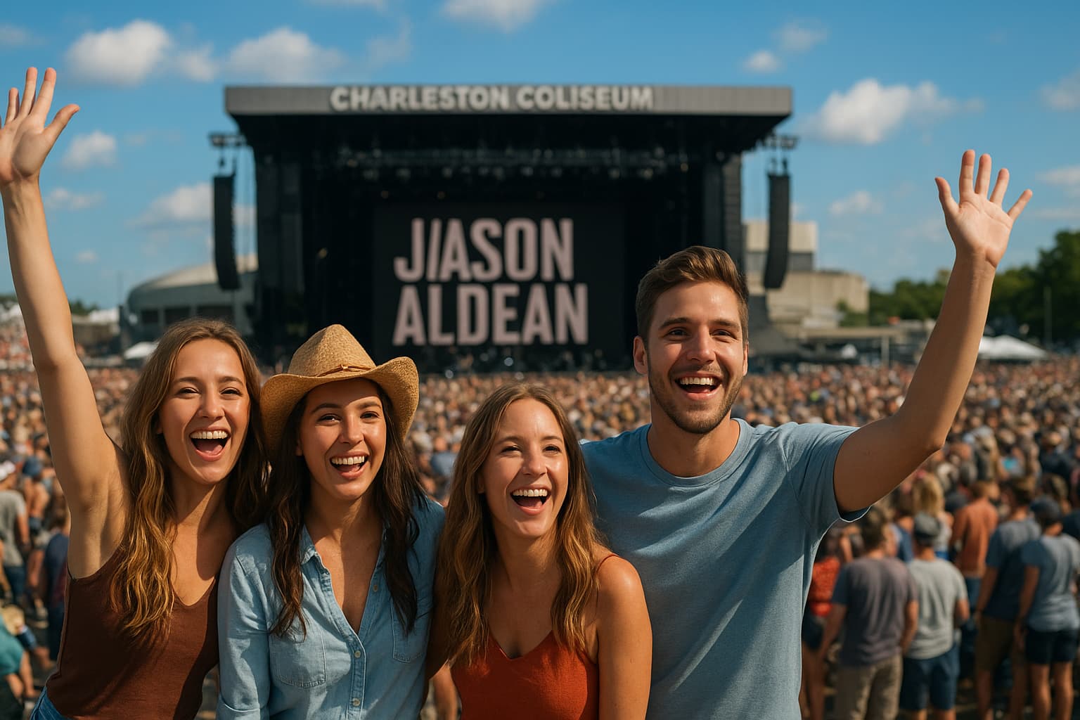 Winter Storm Fern Gives Jason Aldean a Summer Surprise!