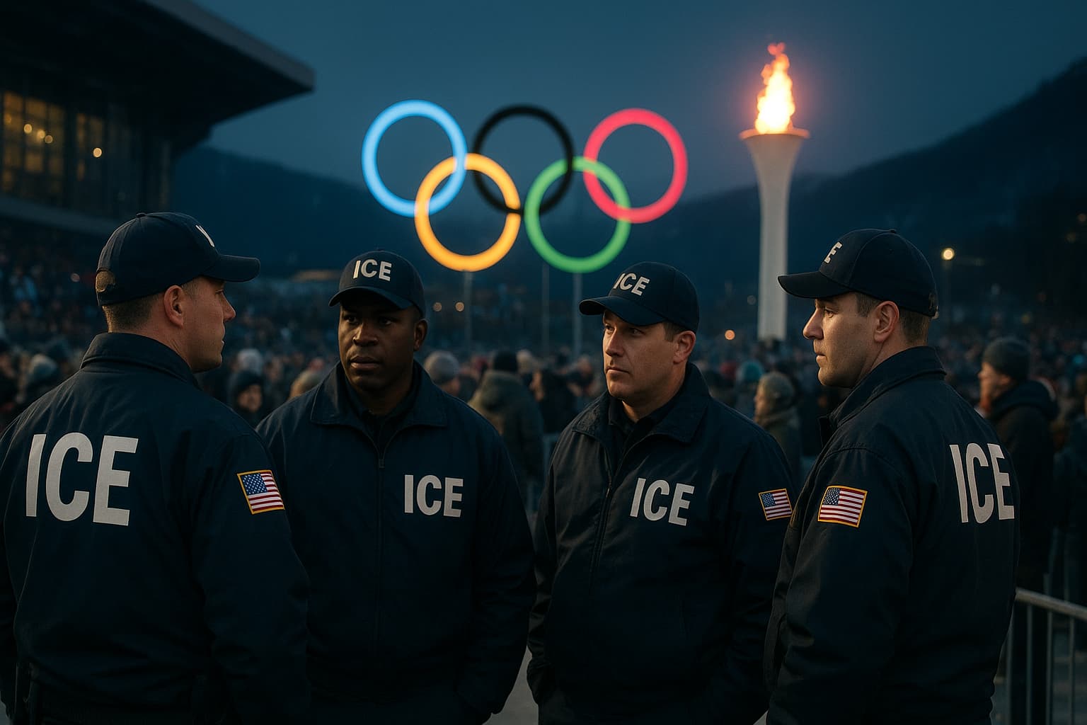 When U.S. Agents Meet Olympic Dreams: The Icy Cold Reception in Milan!