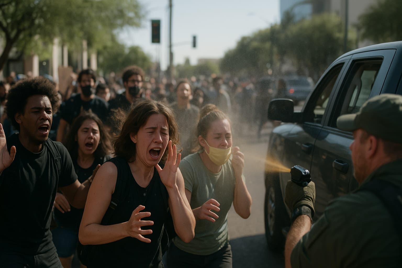 Pepper-Spray Patriots: When Federal Agents Bring the Heat to a Peaceful Protest